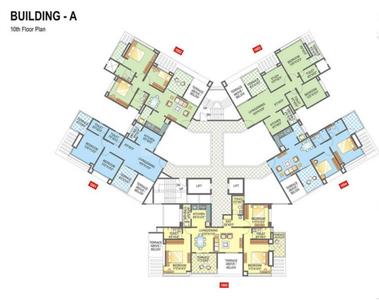 Project Image of 394.0 - 1212.0 Sq.ft 1 BHK Apartment for buy in Mont Vert Belbrook