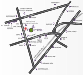Project Image of 600.0 - 2669.0 Sq.ft Residential Plot Plot for buy in Sri Bhagya Fortune