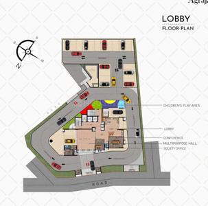 Project Image of 1266.48 - 1345.27 Sq.ft 3 BHK Apartment for buy in Agraja Atlantic