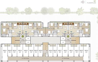Project Image of 1908 Sq.ft 3 BHK Apartment / Flat for sale in Adalaj for Rs. 8000000