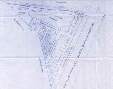 Thodeti Anjan Reddy Shiva Sai Enclaves Layout Plan 1
