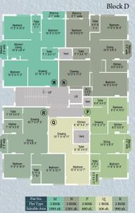 Project Image of 690.0 - 1130.0 Sq.ft 1 BHK Apartment for buy in Bhawani North View