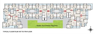Project Image of 370.82 - 651.65 Sq.ft 1 BHK Apartment for buy in Letting Nivaas Homes