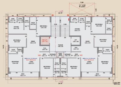 Project Image of 1629.55 - 2072.7 Sq.ft 4 BHK Apartment for buy in Anand Happy Astoria