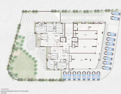 Project Image of 2556.0 - 6354.0 Sq.ft 3 BHK Apartment for buy in Nitya Aurelia