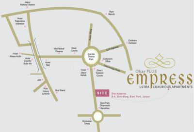Project Image of 1825.0 - 3600.0 Sq.ft 3 BHK Apartment for buy in Okay Plus Empress