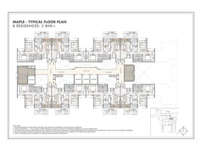 Project Image of 990 Sq.ft 2 BHK Apartment / Flat for sale in Kalyan East for Rs. 8200000