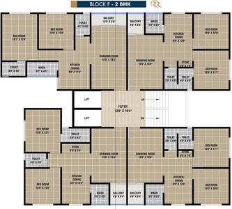 Project Image of 562.2 - 645.51 Sq.ft 2 BHK Apartment for buy in KHODAL Royal City 1