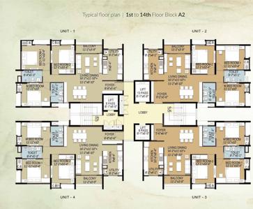 Project Image of 888.0 - 1150.0 Sq.ft 2 BHK Apartment for buy in Sureka Springville Greens