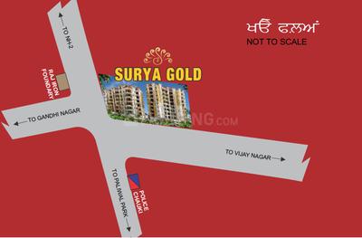 Project Image of 1639.0 - 2099.0 Sq.ft 3 BHK Apartment for buy in Surya Gold Apartment
