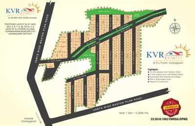KVR Estate Layout Plan 1