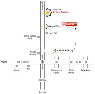 Shri Krishna Enclave Location Plan 1