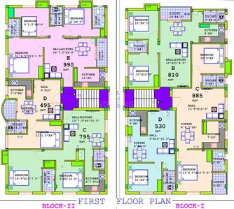 Project Image of 495.0 - 1235.0 Sq.ft 1 BHK Apartment for buy in Annai Heaven