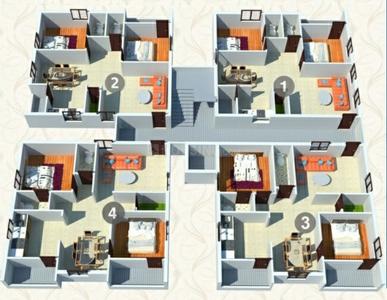 Project Image of 0.0 - 1285.0 Sq.ft 2 BHK Apartment for buy in DNR Woodland Residency