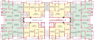 Project Image of 572.0 - 1850.0 Sq.ft 1 BHK Apartment for buy in Gurupragya Gurushikhar