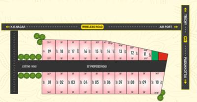 Project Image of 951.31 - 1934.4 Sq.ft Residential Plot Plot for buy in Luxlan Blossom Avenue
