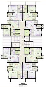 Project Image of 385.0 - 754.0 Sq.ft 1 BHK Apartment for buy in Vijay Shanthi Infiniti
