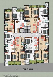 Project Image of 650.0 - 1000.0 Sq.ft 1 BHK Apartment for buy in Investwell Avenue 75