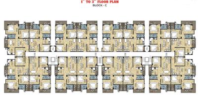 Project Image of 1082.0 - 1538.0 Sq.ft 2 BHK Apartment for buy in AJAY CITY