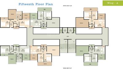 Project Image of 695.0 - 1760.0 Sq.ft 1 BHK Apartment for buy in Shelter Riverside