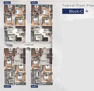 Project Image of 1200.0 - 2630.0 Sq.ft 2 BHK Apartment for buy in PVR Elite