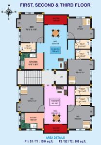 Project Image of 802.0 - 1054.0 Sq.ft 2 BHK Apartment for buy in AMS Sri Ganapathy Apartments