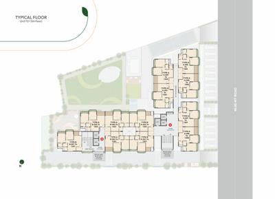 Project Image of 0.0 - 1310.0 Sq.ft 2 BHK Apartment for buy in Arbuda Arbre