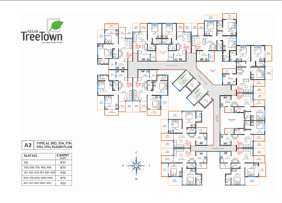 Project Image of 482.0 - 935.0 Sq.ft 1 BHK Apartment for buy in Kesar Treetown Phase 2