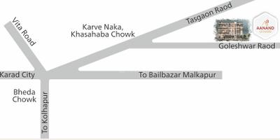 Project Image of 332.6 - 858.96 Sq.ft 1 RK Apartment for buy in Dubal Aanand Viharr