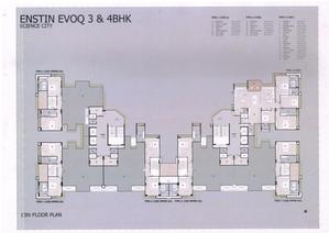 Project Image of 2430.0 - 4059.0 Sq.ft 3 BHK Apartment for buy in Enstin Evoq