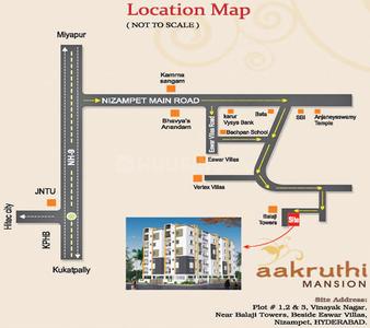 Umas Aakruthi Mansion Images for Location Plan of Umas Developers Aakruthi Mansion 1