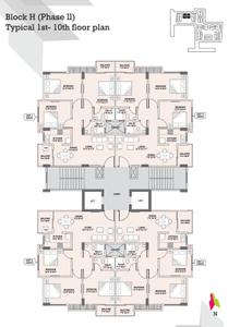 Project Image of 875.0 - 1255.0 Sq.ft 2 BHK Apartment for buy in Subham Ashray Phase II
