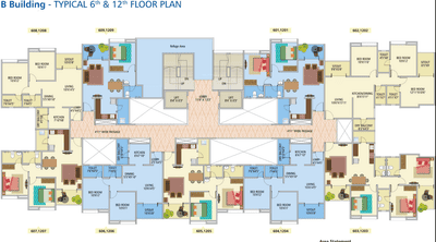 Project Image of 1147 Sq.ft 2 BHK Apartment / Flat for sale in Kharadi for Rs. 15600000