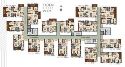 Project Image of 1260.0 - 2200.0 Sq.ft 2 BHK Apartment for buy in Aashvi Urban Habitat