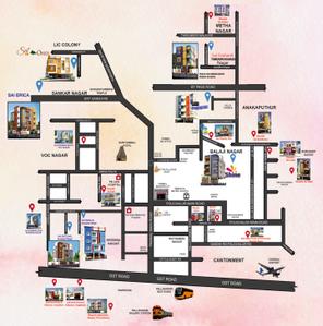 Project Image of 652.0 - 1220.0 Sq.ft 2 BHK Apartment for buy in Bharathi Sai Erica