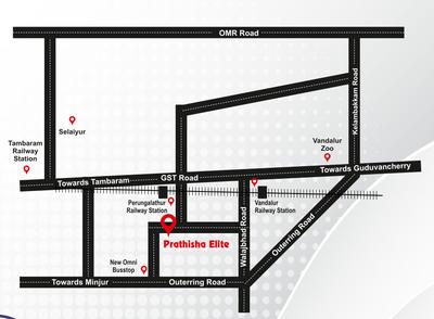 My Home Prathisha Elite Location Plan 1