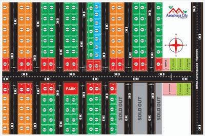 Aaradhaya City Phase 1 Layout Plan 1