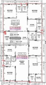 Project Image of 616.13 - 853.9 Sq.ft 2 BHK Apartment for buy in H A Abhisha Appartment