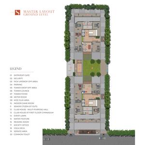 Project Image of 1117.0 - 1117.83 Sq.ft 3 BHK Apartment for buy in Adani Augusta