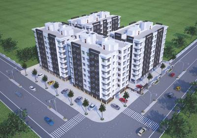 Shyam Madhav Residency Elevation 1