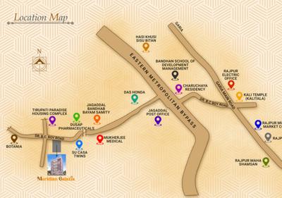 Project Image of 480.0 - 720.0 Sq.ft 1.5 BHK Apartment for buy in Meridian Galaxia