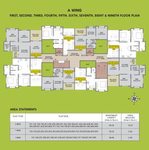 Project Image of 395.0 - 756.0 Sq.ft 1 BHK Apartment for buy in Ashish Laxmi Angan
