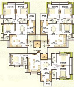 Project Image of 936.46 - 1150.34 Sq.ft 3 BHK Apartment for buy in Desai Saket Heights