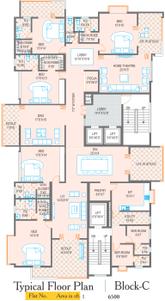 Project Image of 3165.0 - 6500.0 Sq.ft 3 BHK Apartment for buy in Meenakshi Trident Towers