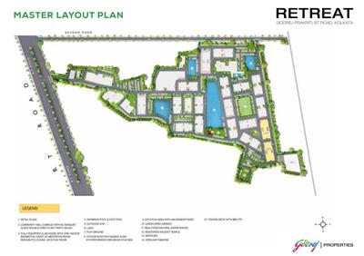 Project Image of 895.0 - 1267.0 Sq.ft 2 BHK Apartment for buy in Retreat at Godrej Prakriti