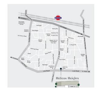Project Image of 818.0 - 2157.0 Sq.ft 2 BHK Apartment for buy in Mahavir Helicon Heights