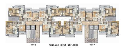 Project Image of 640.0 - 910.0 Sq.ft 1 BHK Apartment for buy in Sethia Sea View