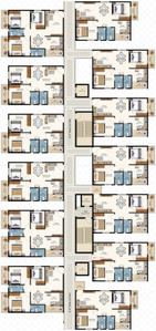 Project Image of 935.0 - 1275.0 Sq.ft 2 BHK Apartment for buy in Sanjiveeni Shrusti