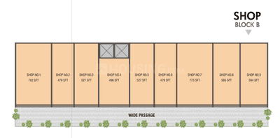 Project Image of 1180 Sq.ft 2 BHK Apartment / Flat for sale in Sargasan for Rs. 6100000