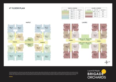 Project Image of 448.54 - 1051.21 Sq.ft 1 BHK Apartment for buy in Laurel And Maple At Brigade Orchards